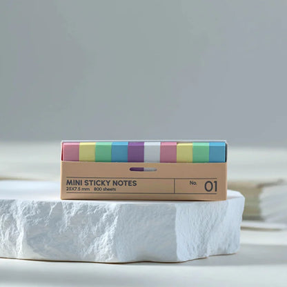 800 boxed sticky note index labels