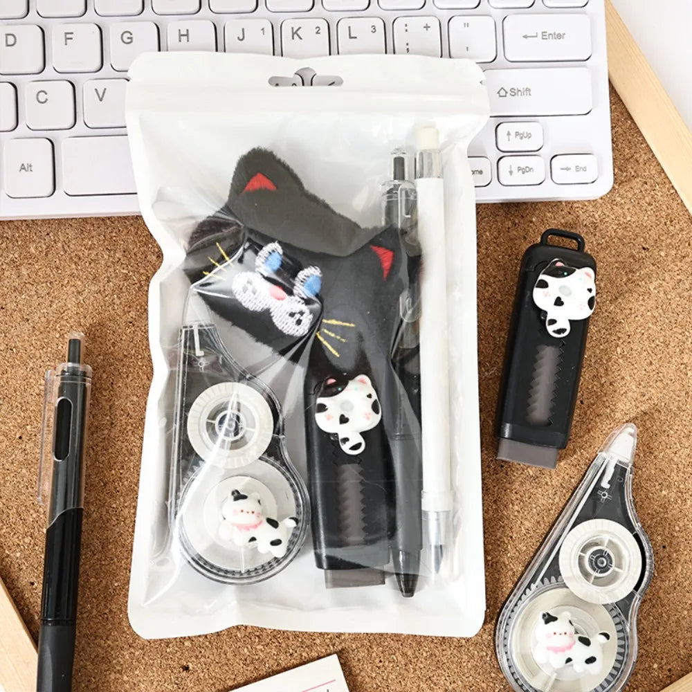 5pcs/set Cartoon with Fruit Stationery Set