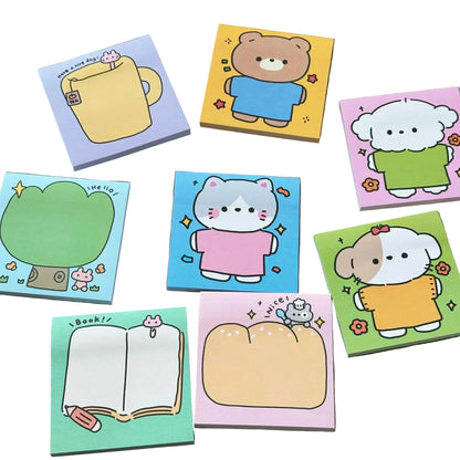 Cartoon-style Simple and Cute Sticky Notes