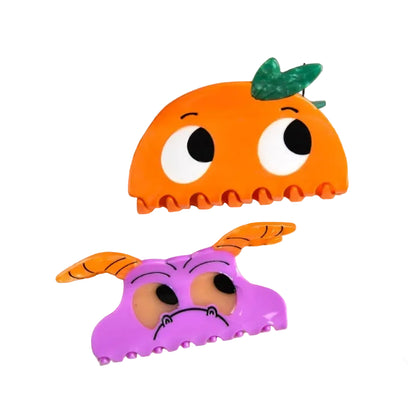 Cute monster Hair Claw clip