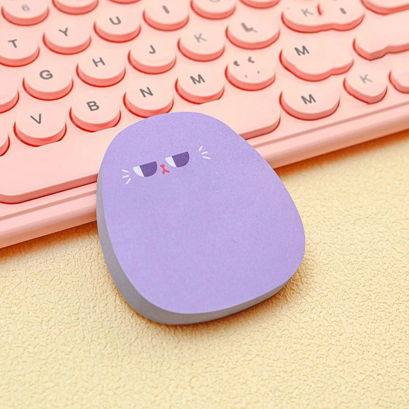 Cartoon face color Sticky Notes Memo Pad