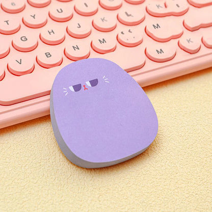 Cartoon face color Sticky Notes Memo Pad