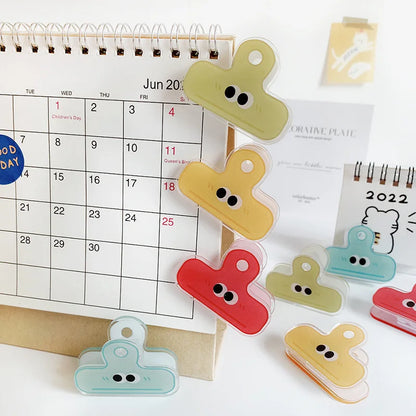 Double Sided Kawaii Smile Paper Clips