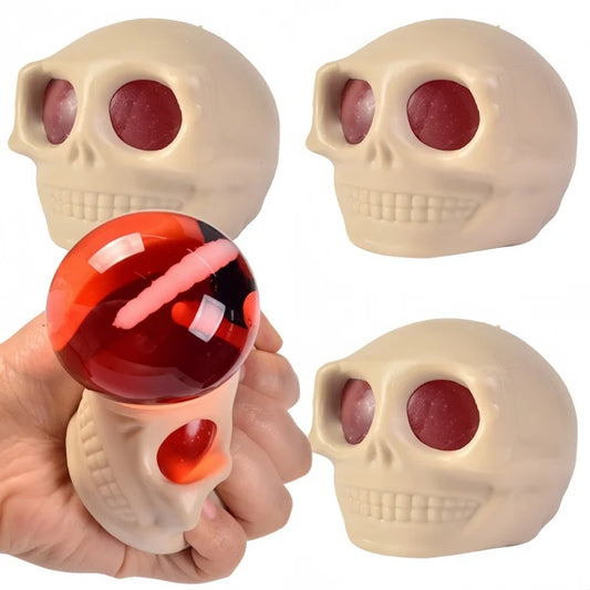 1pcs Skull Stress Ball Squeeze squishy