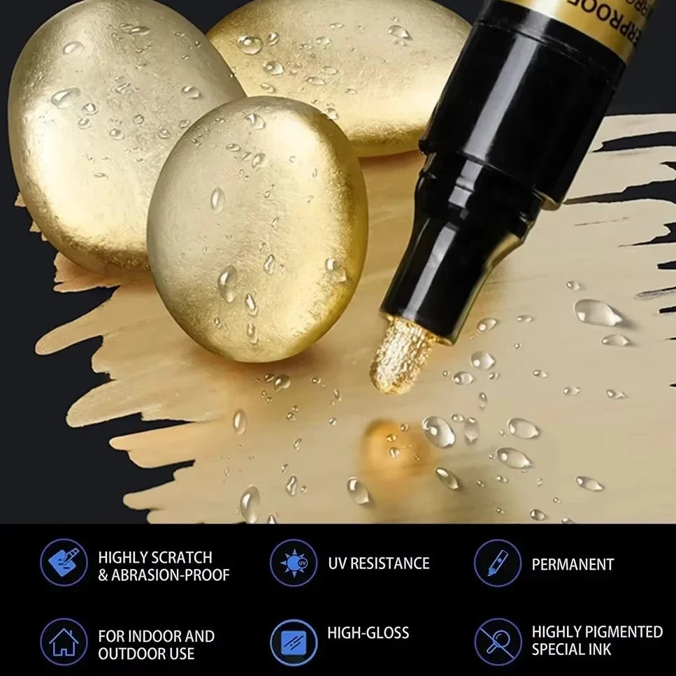 Silver/Gold Chrome Pen Marker