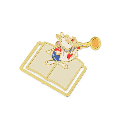 Alice fantasy Wonderland Metal Bookmark