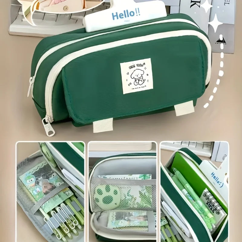 Cartoon Dog Pencil Bag Pen Case