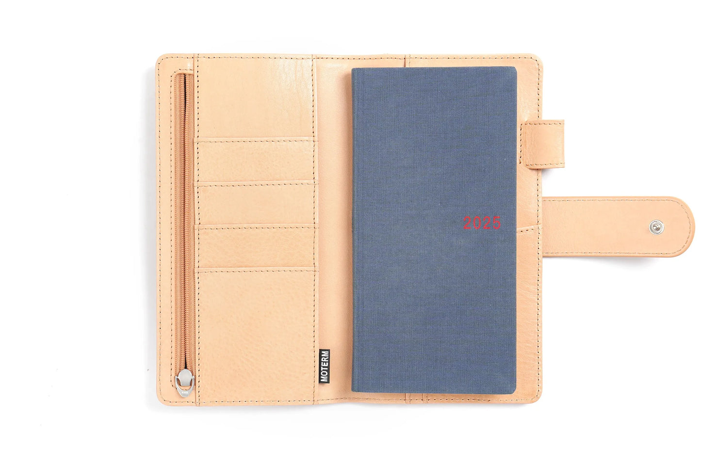 Moterm elite weekly full grain vegetable leather cover