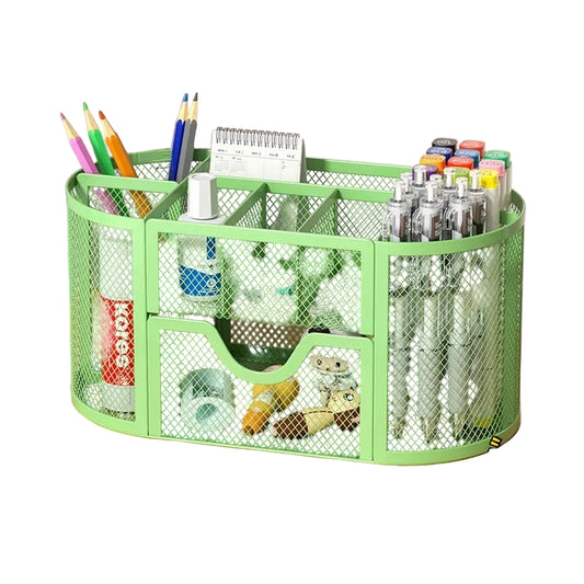 Mesh oval Desk Organizer