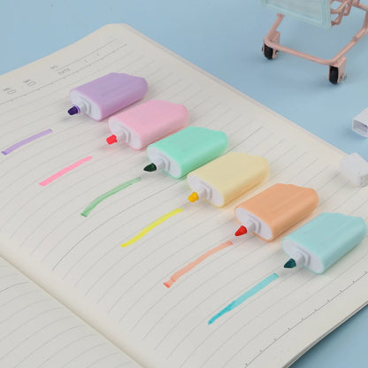 6 Pieces Ice Cream mini Highlighters