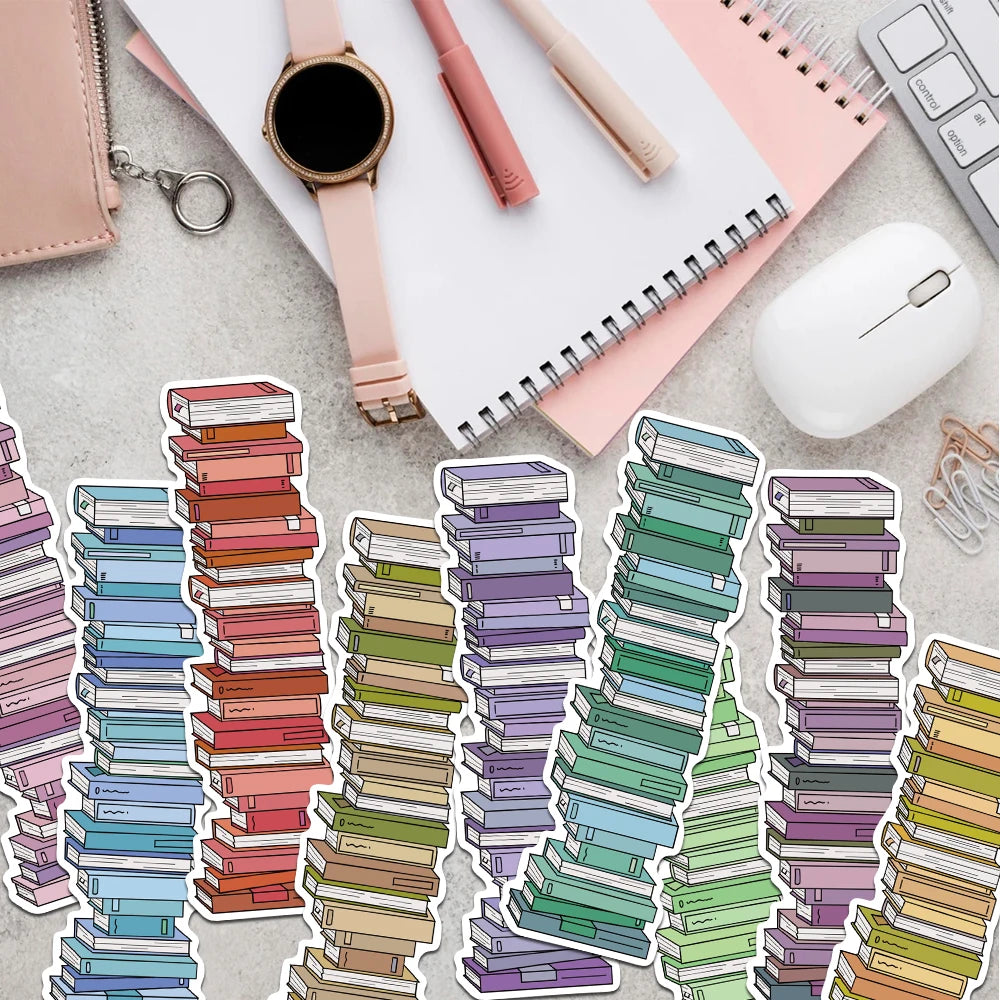 30pcs stacked Book Bookmarks