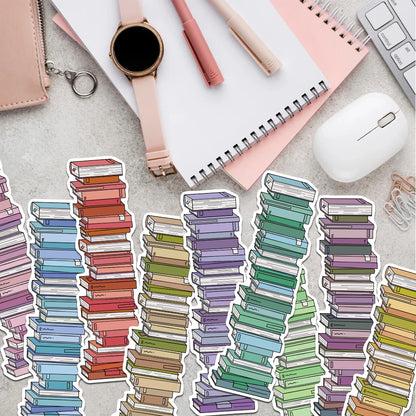 30pcs stacked Book Bookmarks