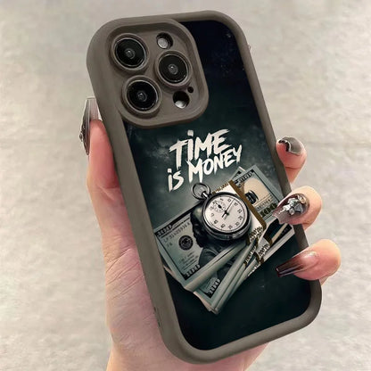 Time is money Phone Case For iPhone 11,12,13,14,15,16,17