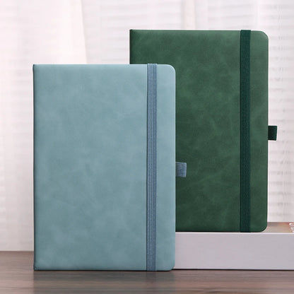 Vintage A5 leather strap notebook