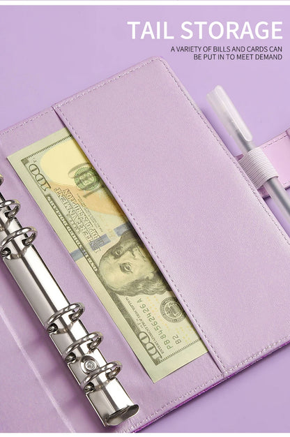 A6 Gingham Check PU Leather journal