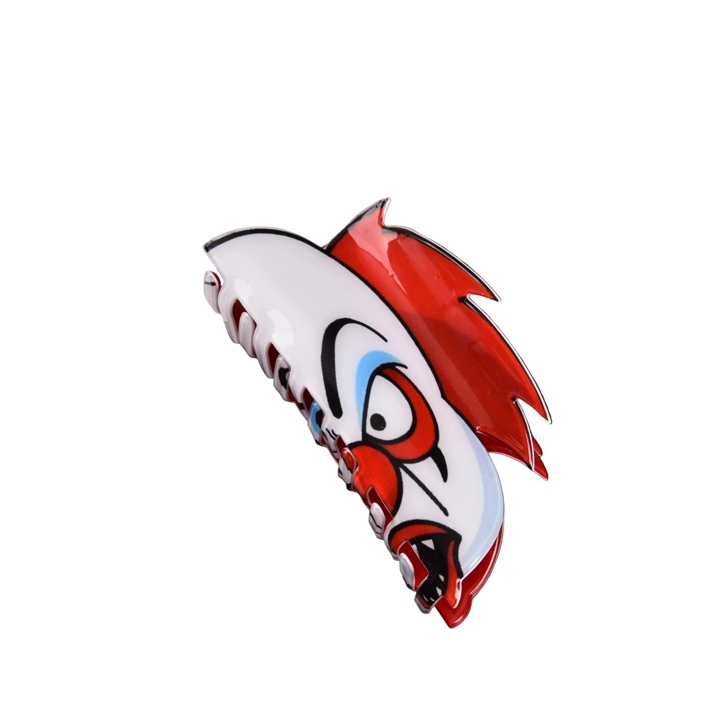 Horror Series half face Hair Claw clips