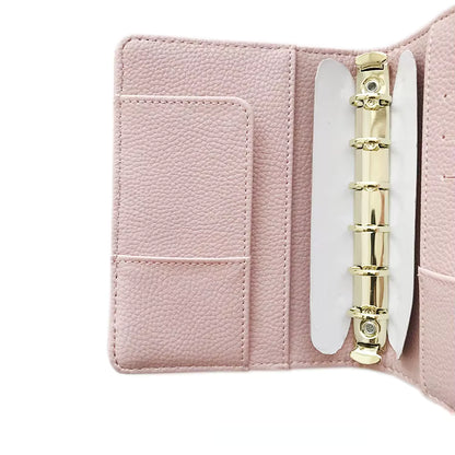 A7 pu quilted Leather journal