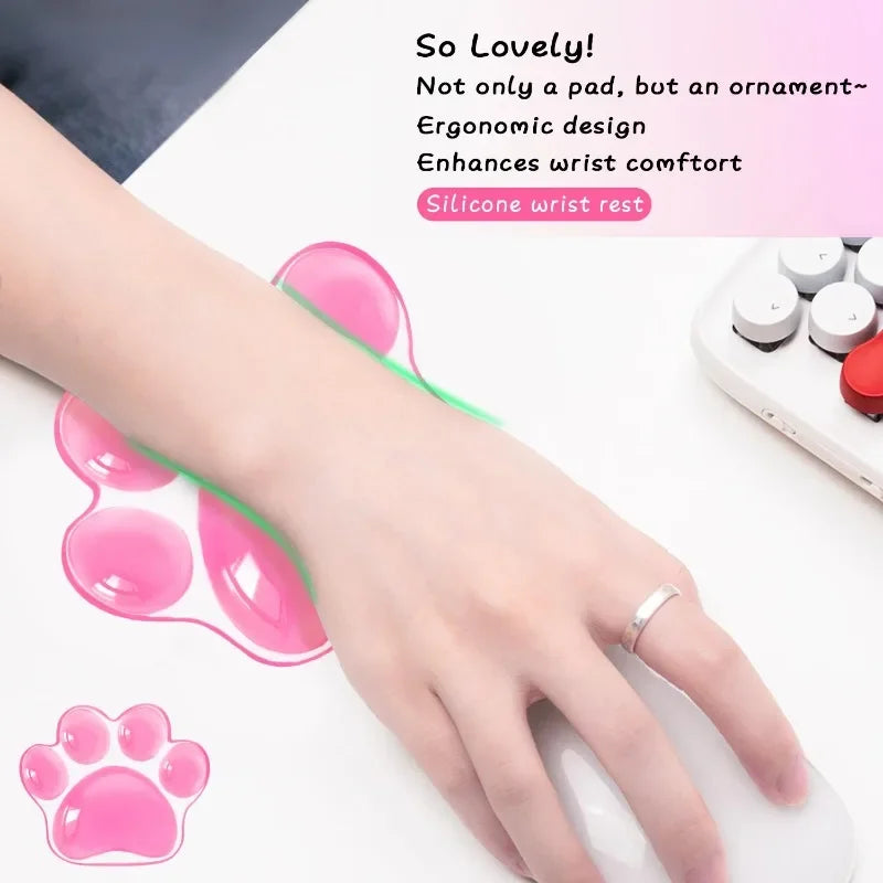 Cat Paw Wrist Rest Pad for Mouse