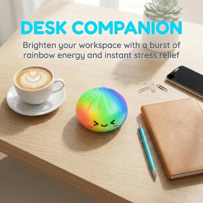 Rainbow Color Dumpling Squishy