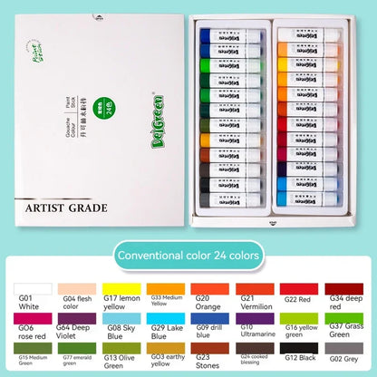 12/18/24 Gouache art Paint Sticks