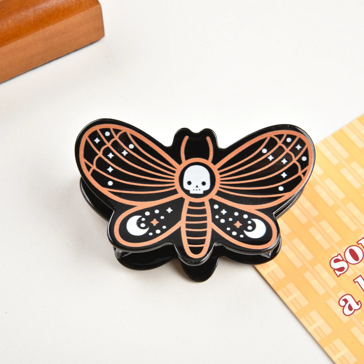 Small size halloween themed hair claw clips