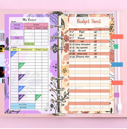 A6 Embossed Binder journal