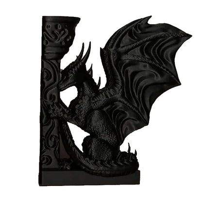 3D Printed Whimsical Dragon Bookends Book Stopper