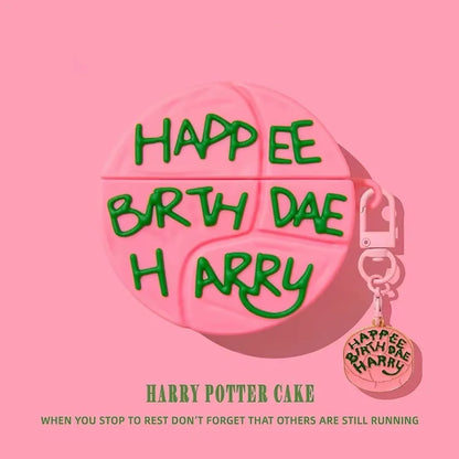 HP Happy birthday harry AirPods case