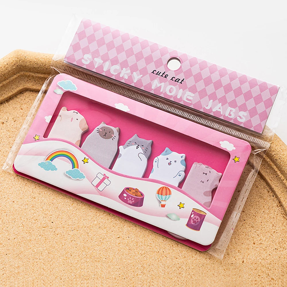 150 Sheets/Pack Cartoon Animals Sticky Notes