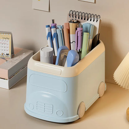 Bus office supplies pen holder organizer
