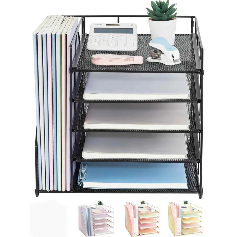 5 slot document File Organizer Holder