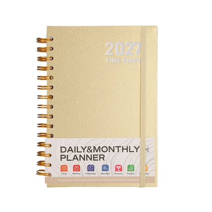 A5 2027 Schedule spiral notebook Planner