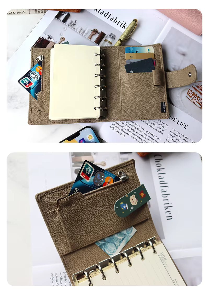 OX KNIGHT A7 Full Grain Leather journal