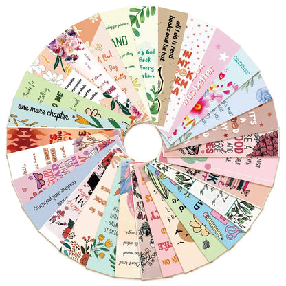 30pcs reading bookmarks