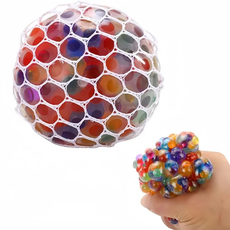Rainbow Bead Decompression Ball