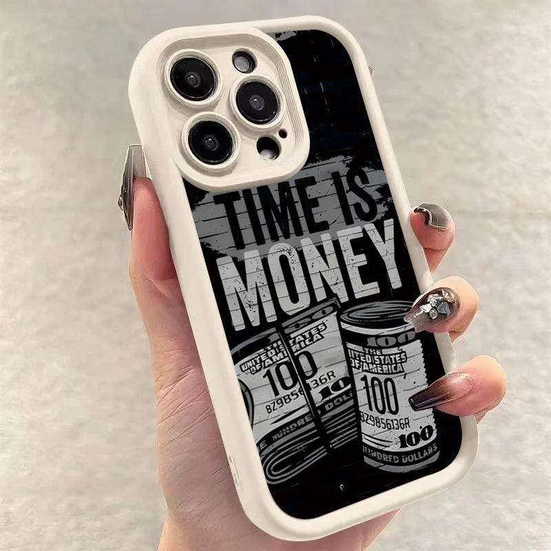 Time is money Phone Case For iPhone 11,12,13,14,15,16,17