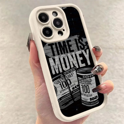 Time is money Phone Case For iPhone 11,12,13,14,15,16,17