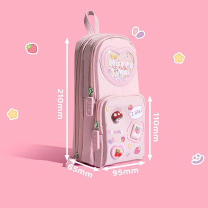 Happy times bag pencil holder pouch