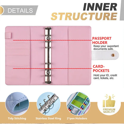 A6 Binder Notebook Cover