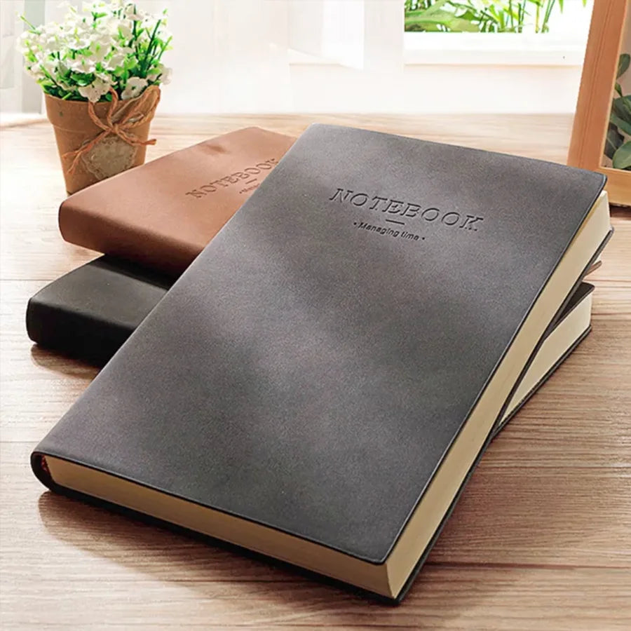 Lambda-Soft Leather Notebook