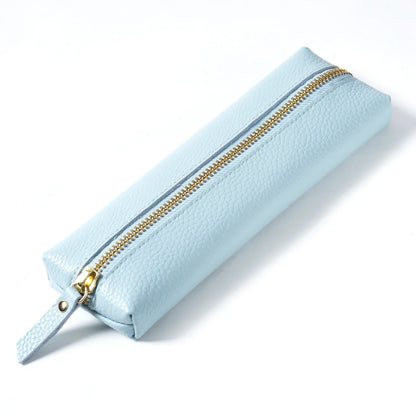 Genuine Leather Pencil Case Holder