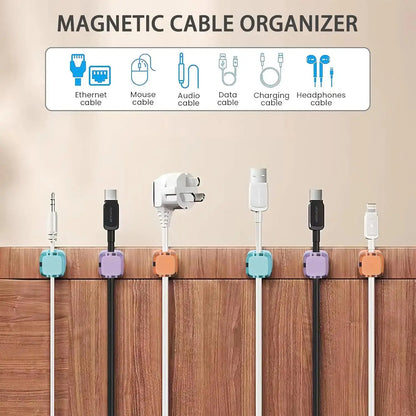 Magnetic Cable Clip Cord Holder