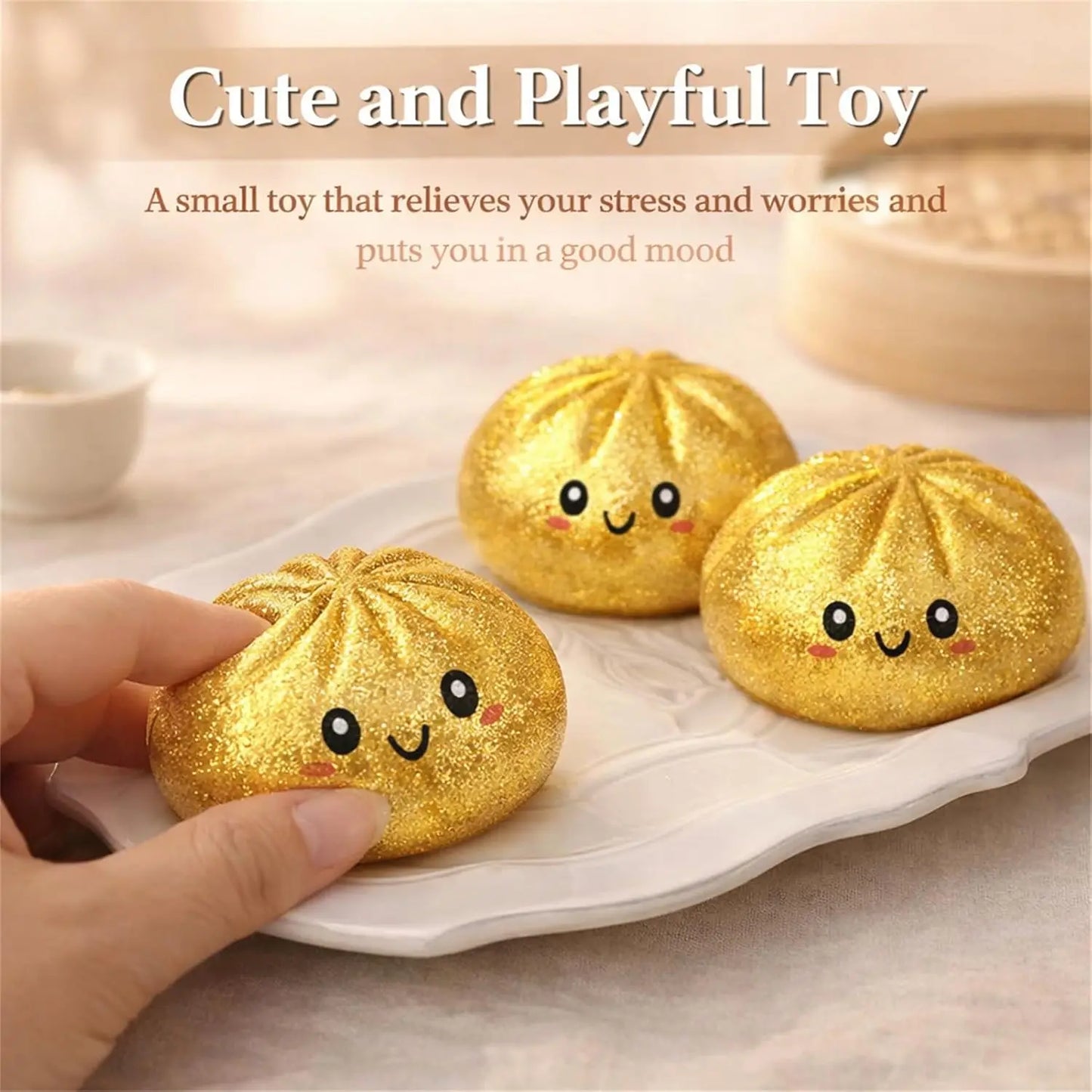Squishy gel Dumplings