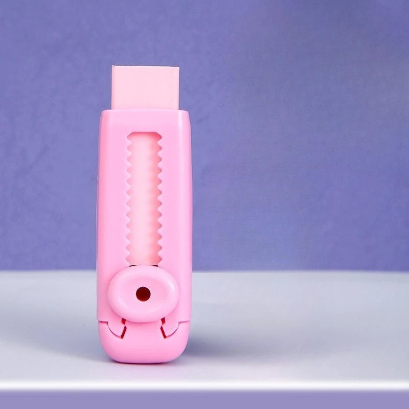 Creative Retractable Push Pull Eraser