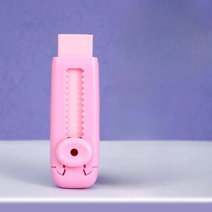 Creative Retractable Push Pull Eraser