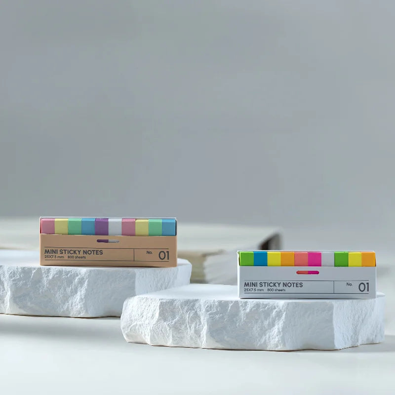 800 boxed sticky note index labels