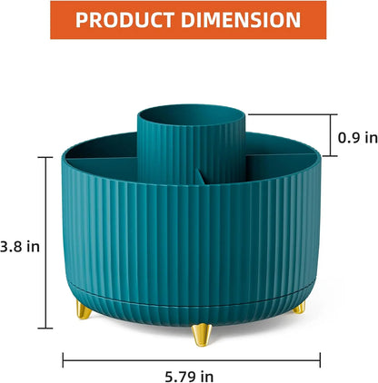 360-Degree Rotating Multi-Purpose Desk Organizer