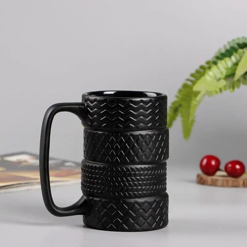 Tire Ceramics Mug