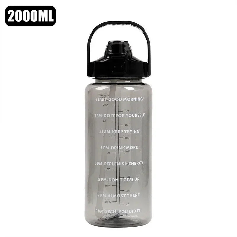 2 Liters Plastic Kettle Portable Travel Water Bottle