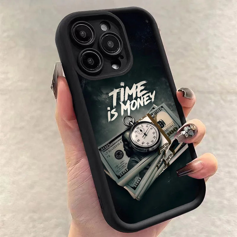 Time is money Phone Case For iPhone 11,12,13,14,15,16,17